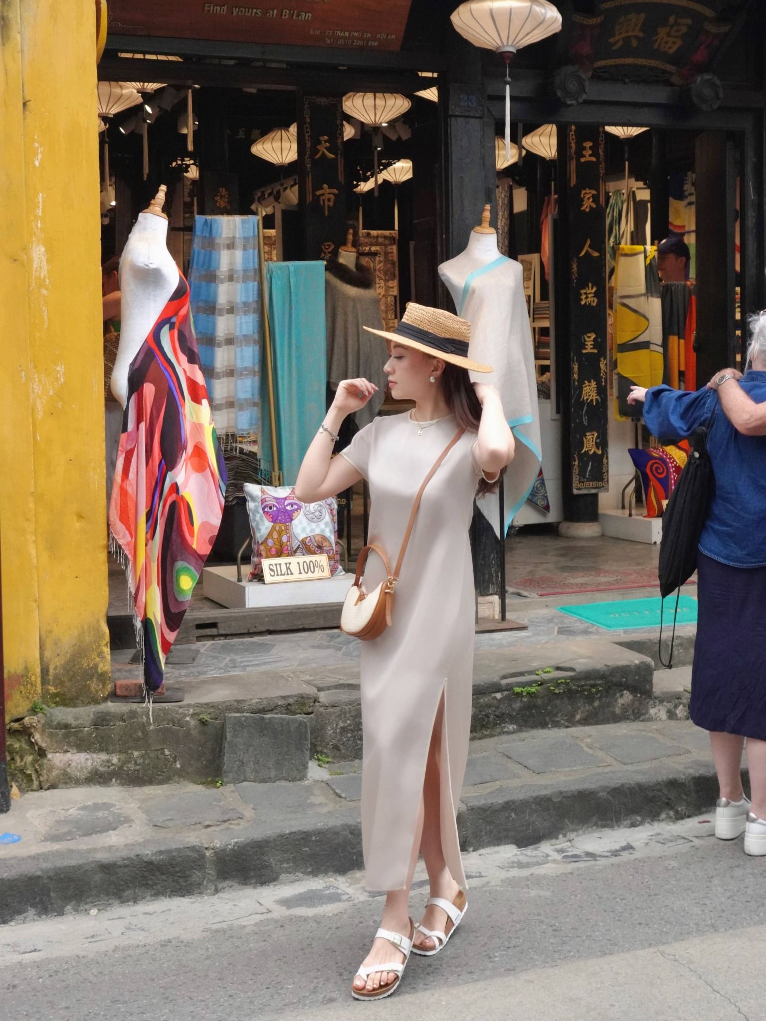  Đầm sườn xám cách điệu | Mauve Shanghai dress 