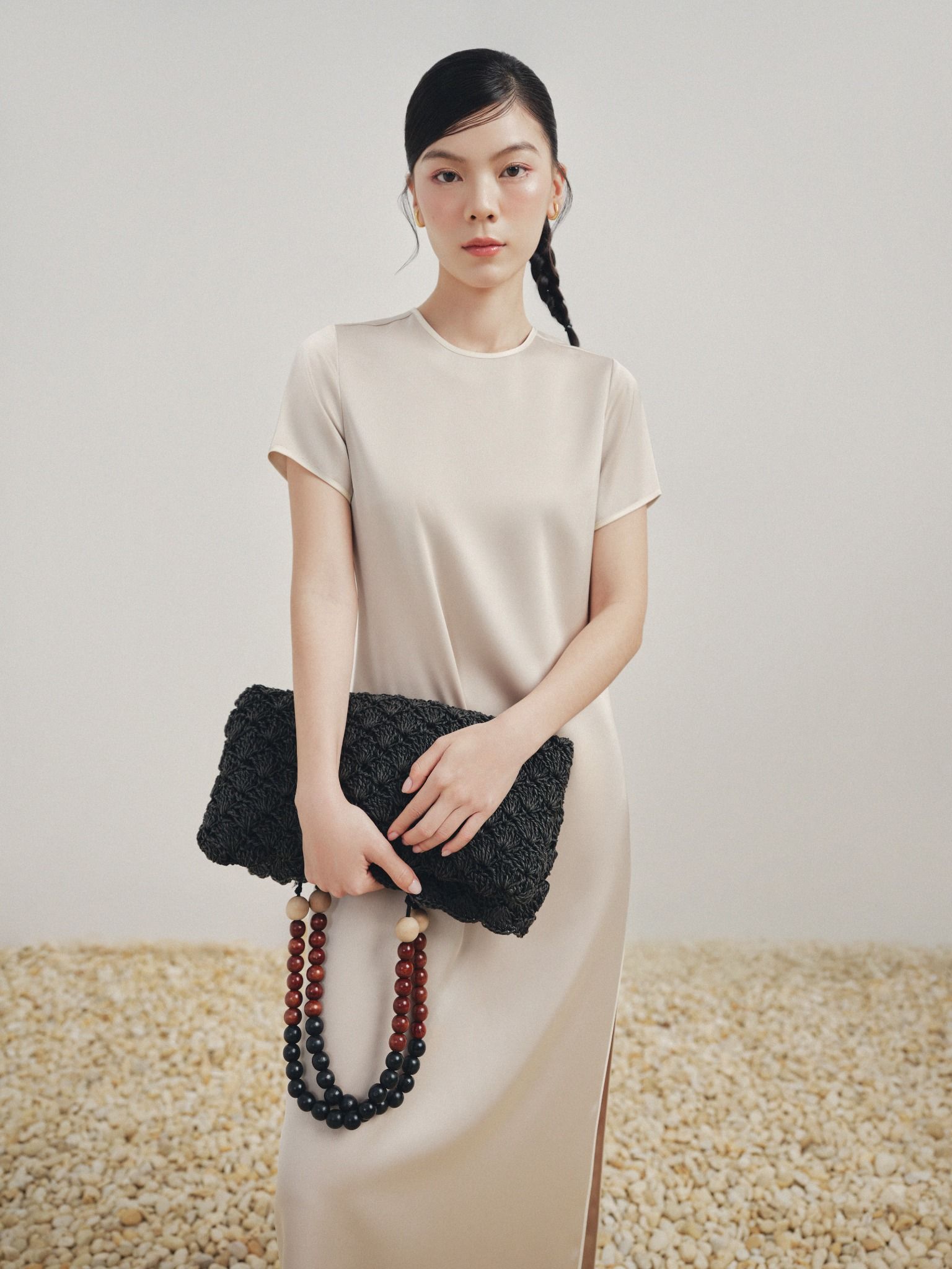  Đầm sườn xám cách điệu | Mauve Shanghai dress 
