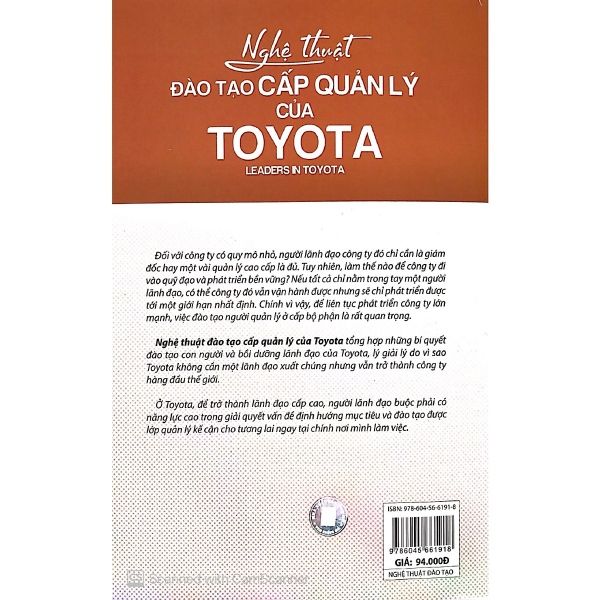 Nghệ Thuật Đào Tạo Quản Lý Của Toyota