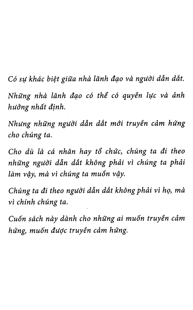 Bắt Đầu Với Câu Hỏi Tại Sao?