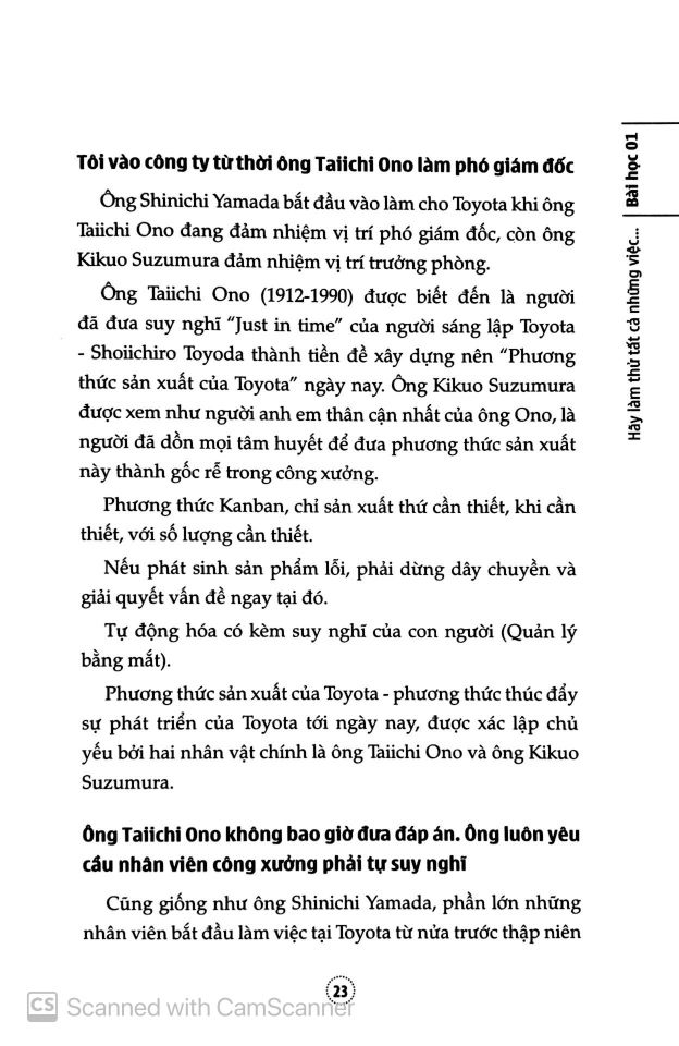 Nghệ Thuật Đào Tạo Quản Lý Của Toyota