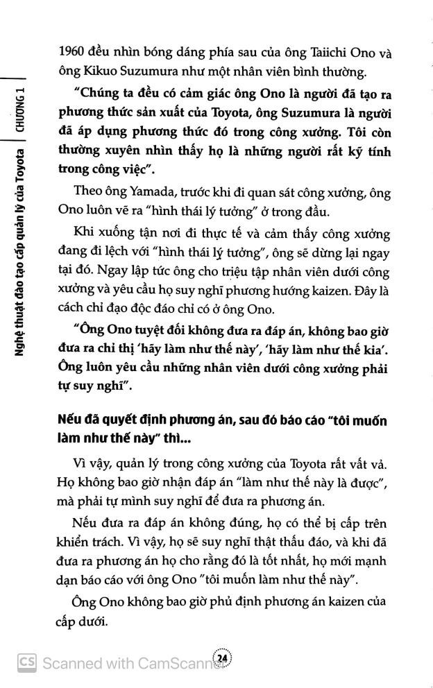 Nghệ Thuật Đào Tạo Quản Lý Của Toyota