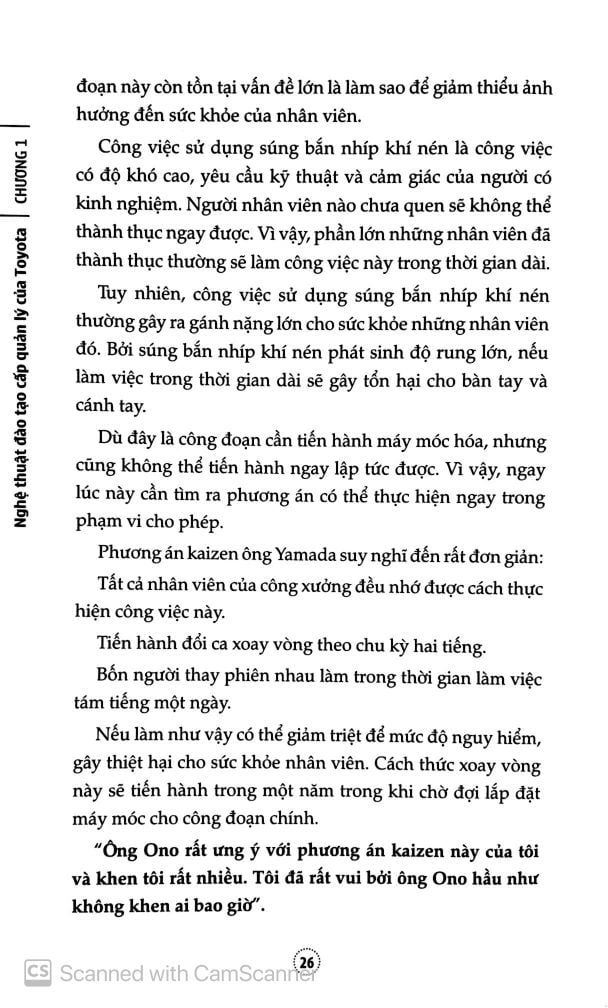 Nghệ Thuật Đào Tạo Quản Lý Của Toyota