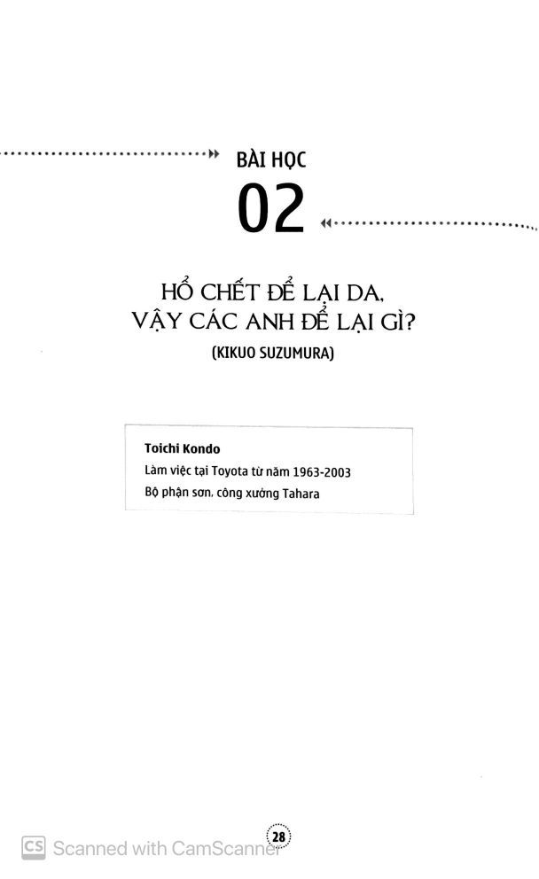 Nghệ Thuật Đào Tạo Quản Lý Của Toyota