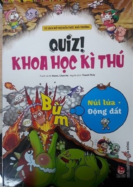 QUIZ! KHOA HỌC KÌ THÚ: NÚI LỬA ĐỘNG ĐẤT