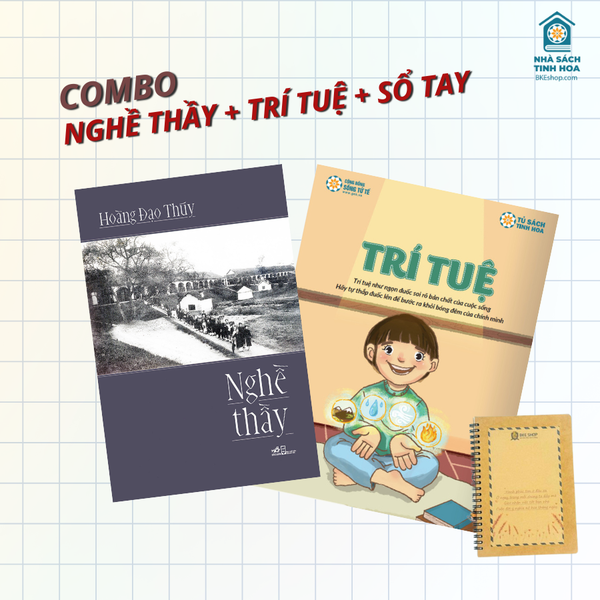 Combo Nghề Thầy + Trí Tuệ + Sổ Tay