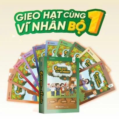 Bộ Sách Gieo Hạt Cùng Vĩ Nhân Bộ 1