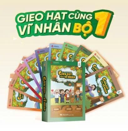 Bộ Sách Gieo Hạt Cùng Vĩ Nhân Bộ 1