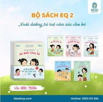 Bộ Sách Nuôi Dưỡng Trí Tuệ Cảm Xúc- Bộ 2- 14x17