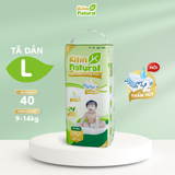  Kitin Natural tape diapers size L 