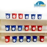  Giáo cụ Montessori - Xô âm ghép in thường - Sound bucket for lowercase ligatures 