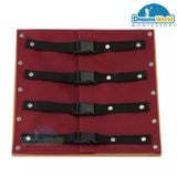  Giáo cụ Montessori - Khung dạy kỹ năng sử dụng dây nút khóa  - Shoe Button Dressing Frame 