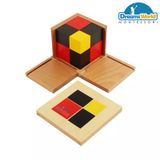  Giáo Cụ Montessori - Khối nhị thức đại số - Algebraic Binomial Cube 