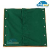  Giáo cụ Montessori - Khung dạy kỹ năng cài khuy móc  - Hook & Eye Dressing Frame 
