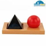  Giáo cụ Montessori - Giới thiệu về Danh từ & động từ  có Khay - Noun & Verb Introduction Solids with Tray 