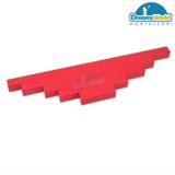  Gậy đỏ 5 bước Montessori - Long Red Rods 5 steps - Cao cấp - Nhập khẩu 