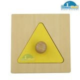  Giáo Cụ Montessori - Ghép tam giác - Triangle Puzzle 