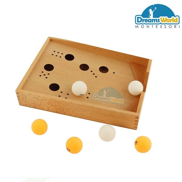  Giáo Cụ Montessori -  Hộp thổi -  Blow Box 
