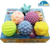 Giáo Cụ Montessori - Bộ bóng cảm giác - Different Balls 