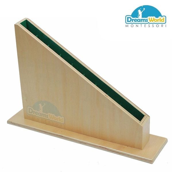  Giáo Cụ Montessori -  Kệ đựng gậy đỏ, gậy số - Stand for Long Red Rods 