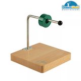  Giáo Cụ Montessori - Luồn hạt qua thanh ngang  có chốt - Horizontal Dowel Variation - Straight-beech basic 