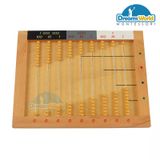  Giáo Cụ Montessori - Khung hạt phẳng - Golden Bead Frame 