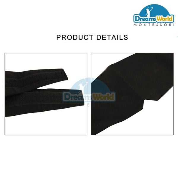  Giáo Cụ Montessori -  Khăn bịt mắt - Blinding fold 