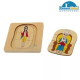  Giáo cụ Montessori - Vòng đời của con gái - Development of Woman 