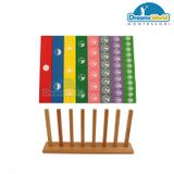  Giáo Cụ Montessori - Bộ phân số - Fractions Stacker 