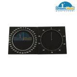  Giáo Cụ Montessori - Bộ chia 360 độ - Circle Measuring:Device-Degree & Device-Percentage 