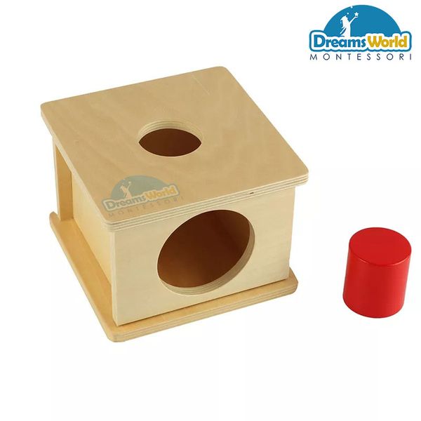  Combo 8 hộp trò chơi thả khối vào hộp có lỗ Montessori - Imbucare Box w/ Drop the block into the box with the hole 