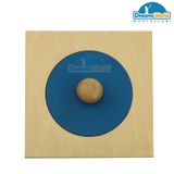  Giáo Cụ Montessori - Ghép hình tròn nhỏ - Small Circle Puzzle 