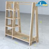  Giá treo quần áo Montessori  - Montessori clothes rack 