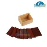  Giáo Cụ Montessori -  Hộp phân biệt trọng lượng - Baric Tablets with Box 