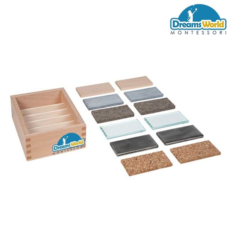  Hộp học cảm quan nhiệt độ Montessori - Thermic Tablets Montessori 