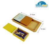  Giáo Cụ Montessori - Phép tính  nhân trò chơi con rắn - Multiplication Snake Game 