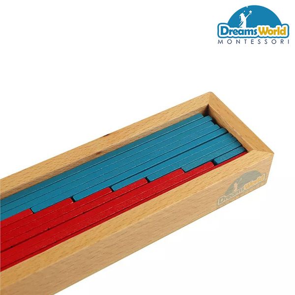  Giáo Cụ Montessori - Bảng học phép tính trừ - Subtraction Strip Board with frame 
