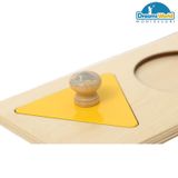  Giáo Cụ Montessori - Ghép các mẫu hình học cơ bản - Multiple Shape Puzzles 