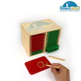  Giáo cụ Montessori - Khuôn luyện viết chữ tiếng Việt 