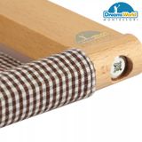  Giáo Cụ Montessori - Khung vải bấm cúc - Infant Toddler Dressing Frame: Snapping 