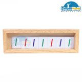  Giáo Cụ Montessori - Hệ thống phân cấp hình học của thẻ số - Geometric Hierarchy Of Number Cards 