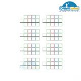  Giáo Cụ Montessori - Bảng tem số - Stamp Game Paper, 15 Problems 