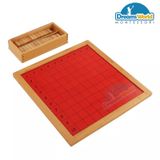  Giáo Cụ Montessori - Bảng pytago - Pythagoras Board 