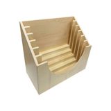 Giáo cụ Montessori - Kệ đựng 6 khung áo - Dressing Frame Stand For 6 Frames 