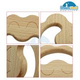  Giáo Cụ Montessori - Mặt Cười Gỗ - Wooden smiley face Montessori 