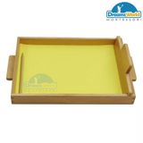  Giáo cụ Montessori - Khay cát - Sandpaper Letter Tracing Tray 