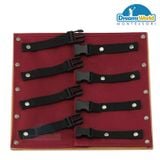  Giáo cụ Montessori - Khung dạy kỹ năng sử dụng dây nút khóa  - Shoe Button Dressing Frame 