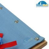  Giáo cụ Montessori - Khung dạy kỹ năng thắt nút dây, thắt nơ  -  Ribbon Tying Dressing Frame 