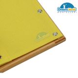  Giáo cụ Montessori - Khung dạy nhận biết xỏ, thắt dây - Lacing Dressing Frame 
