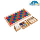  Giáo Cụ Montessori - Bảng kiểm tra (hình chữ nhật) - Checker Board 